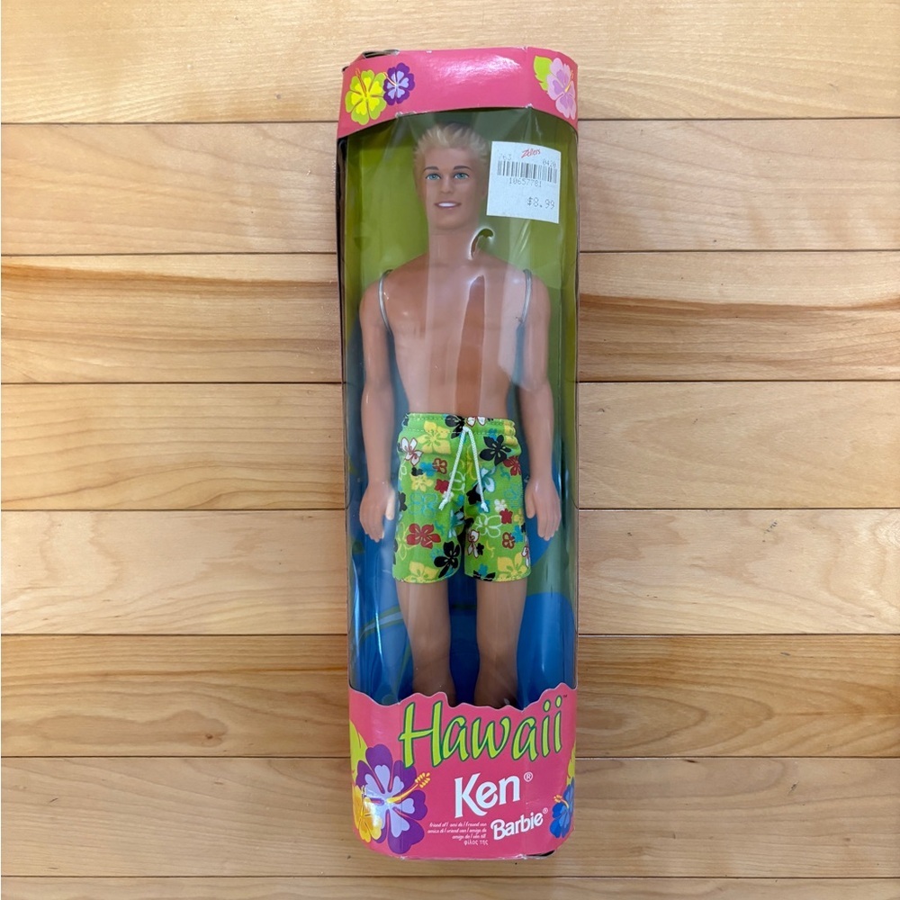 Vintage Hawaii Ken Barbie 1999 in Box 90s collectors